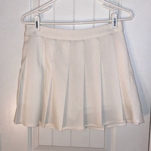 White Tennis Skirt